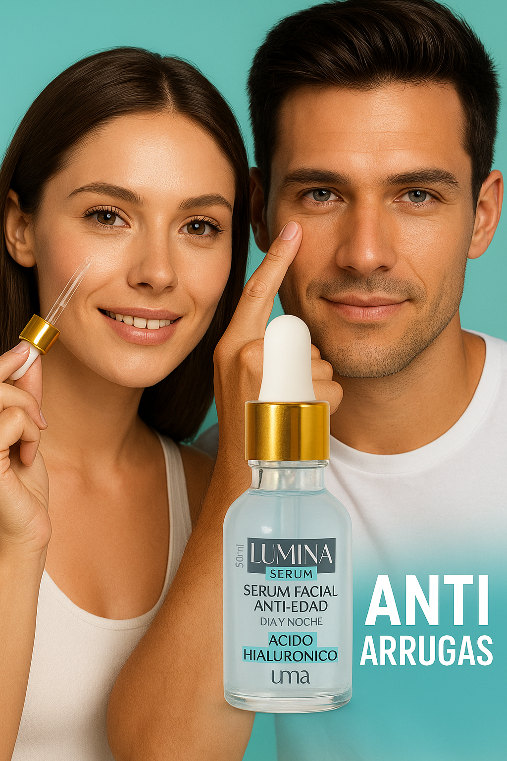 Suero Facial Con Acido Hialuronico
