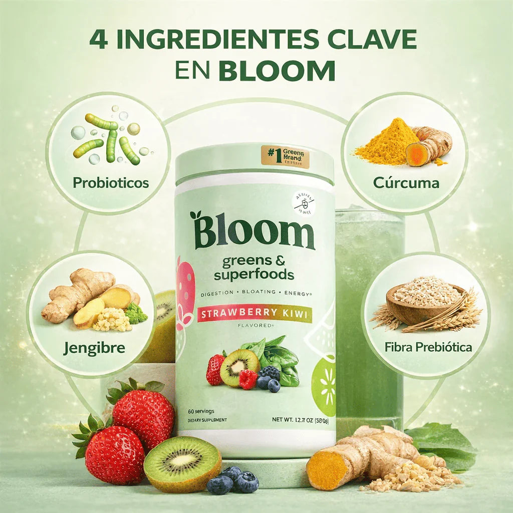 BLOOM GREENS: AYUDA A ELIMINAR TUS PARASITOS EN POCO TIEMPO-